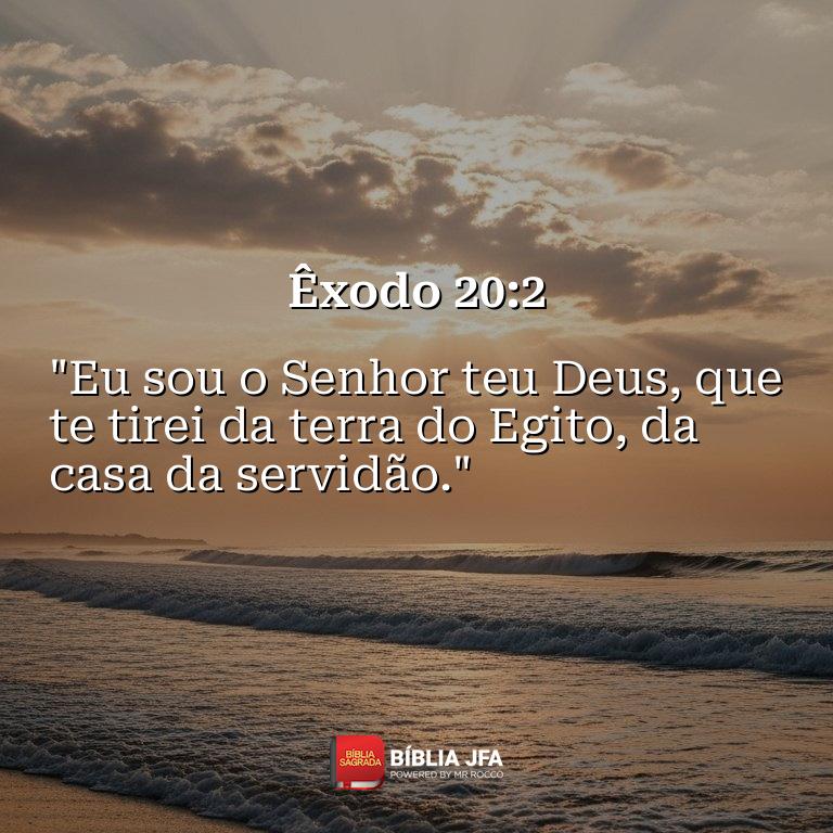 Imagem do versículo Êxodo 20:2