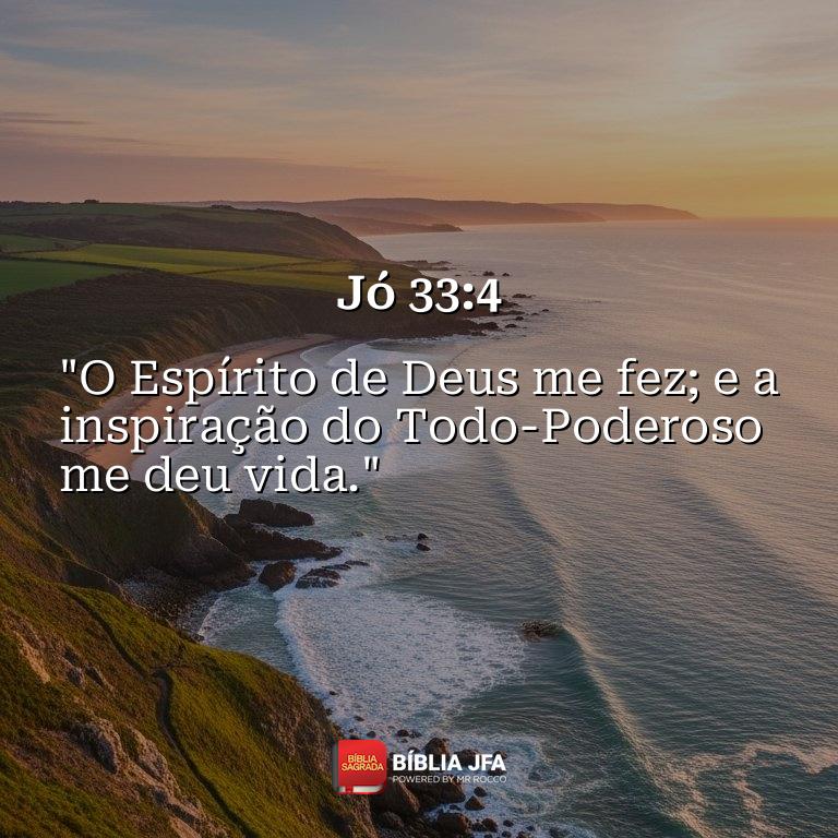 Imagem do versículo Jó 33:4