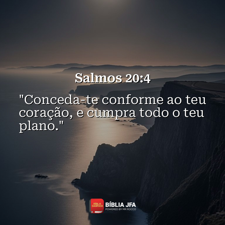 Imagem do versículo Salmos 20:4