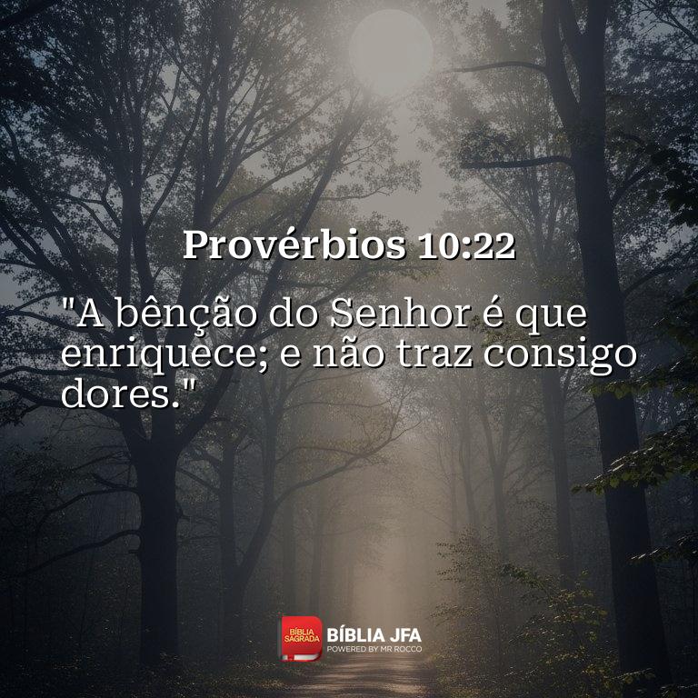 Imagem do versículo Provérbios 10:22