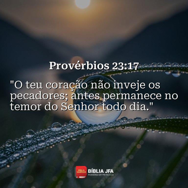 Imagem do versículo Provérbios 23:17