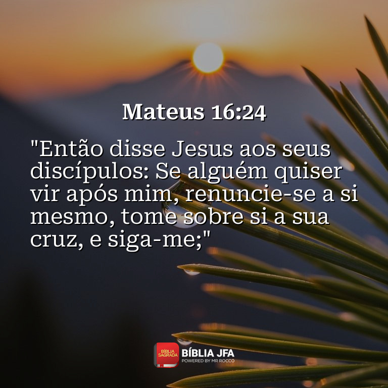 Imagem do versículo Mateus 16:24