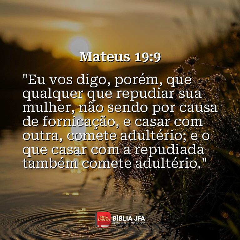 Imagem do versículo Mateus 19:9