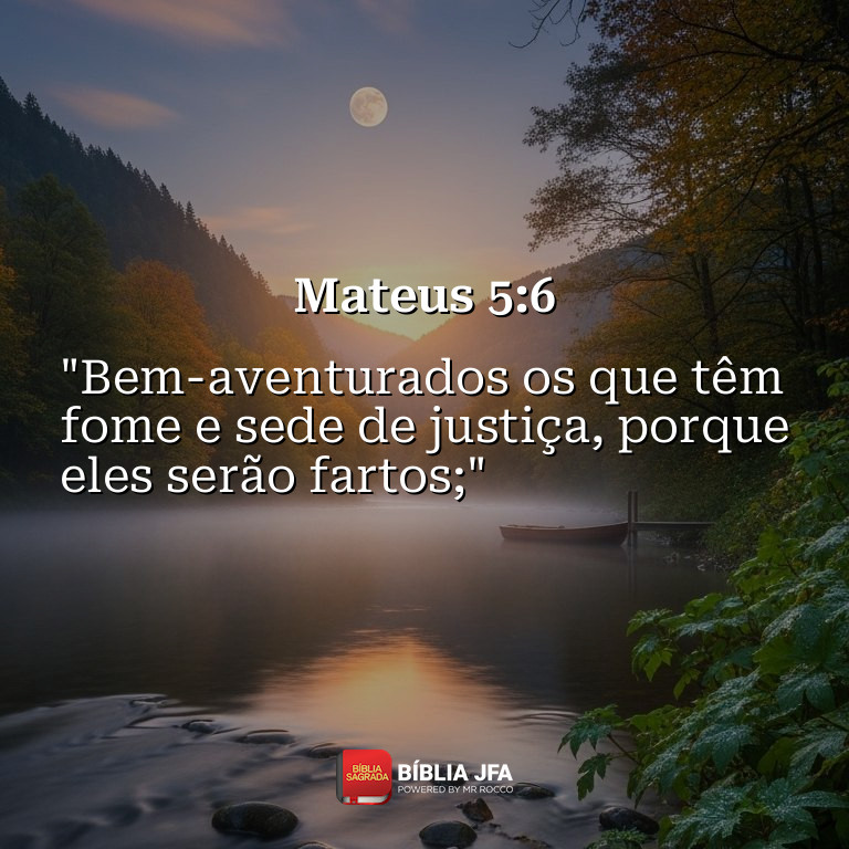 Imagem do versículo Mateus 5:6