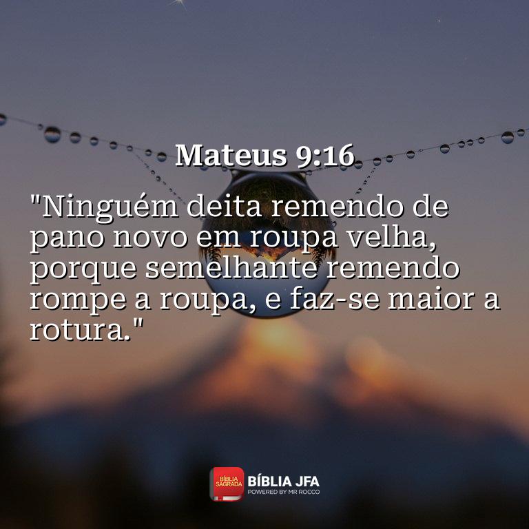 Imagem do versículo Mateus 9:16