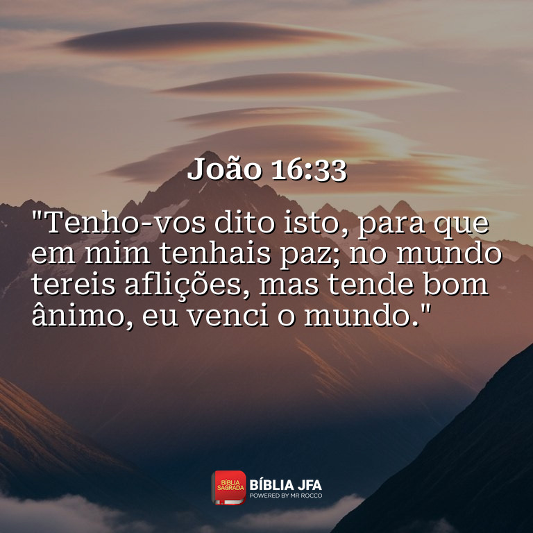 Imagem do versículo João 16:33