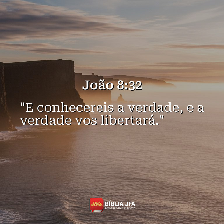 Imagem do versículo João 8:32