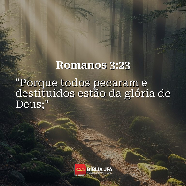 Imagem do versículo Romanos 3:23