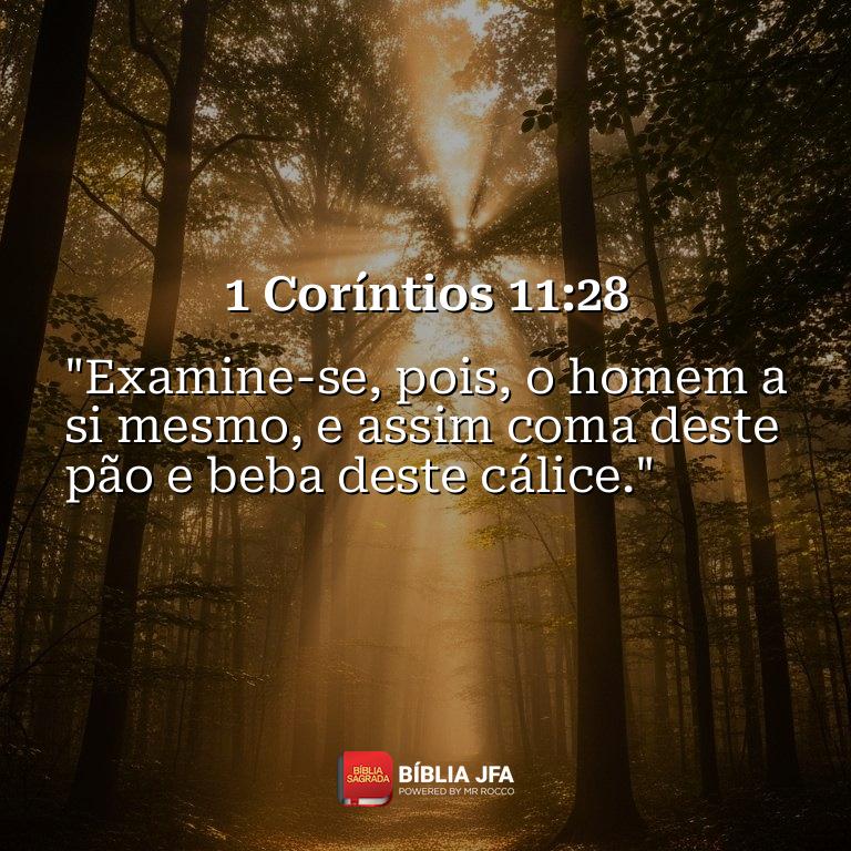 Imagem do versículo 1 Coríntios 11:28