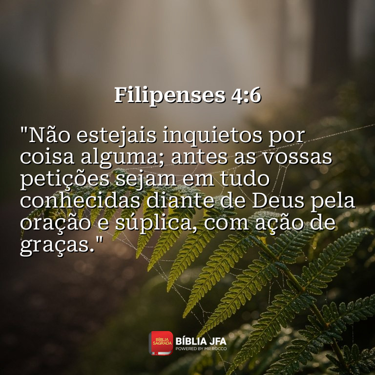 Imagem do versículo Filipenses 4:6