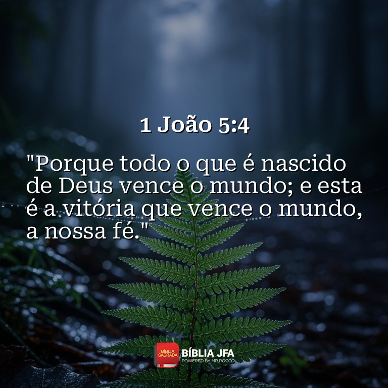 Imagem do versículo 1 João 5:4