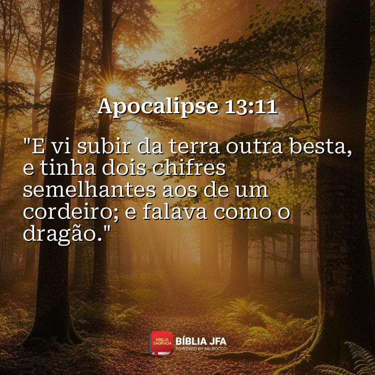 Imagem do versículo Apocalipse 13:11