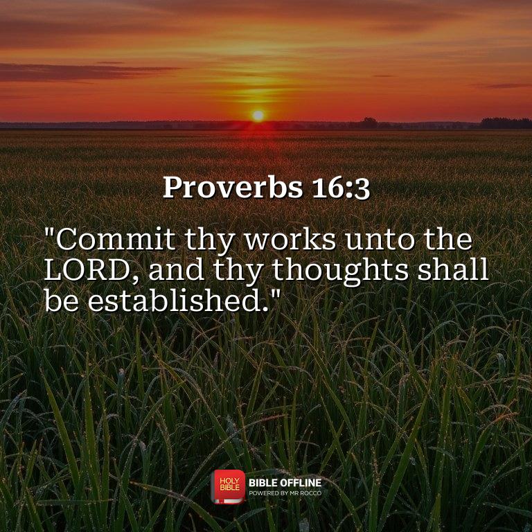 Imagem do versículo Proverbs 16:3