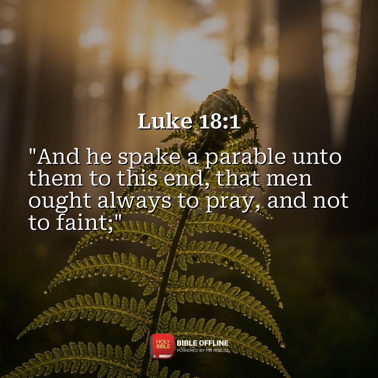 Imagem do versículo Luke 18:1