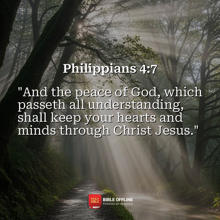 Imagem do versículo Philippians 4:7