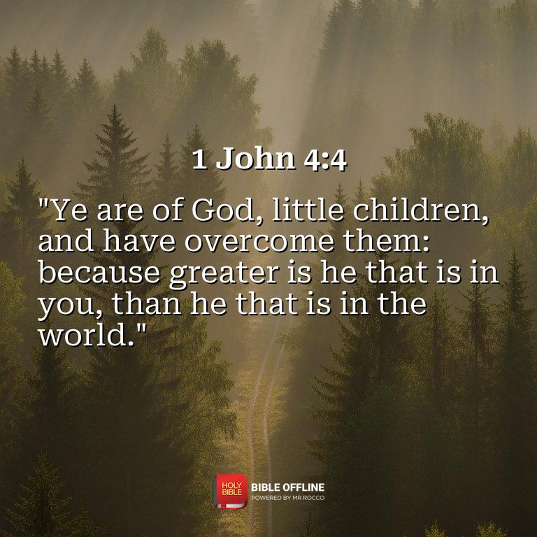 Imagem do versículo 1 John 4:4