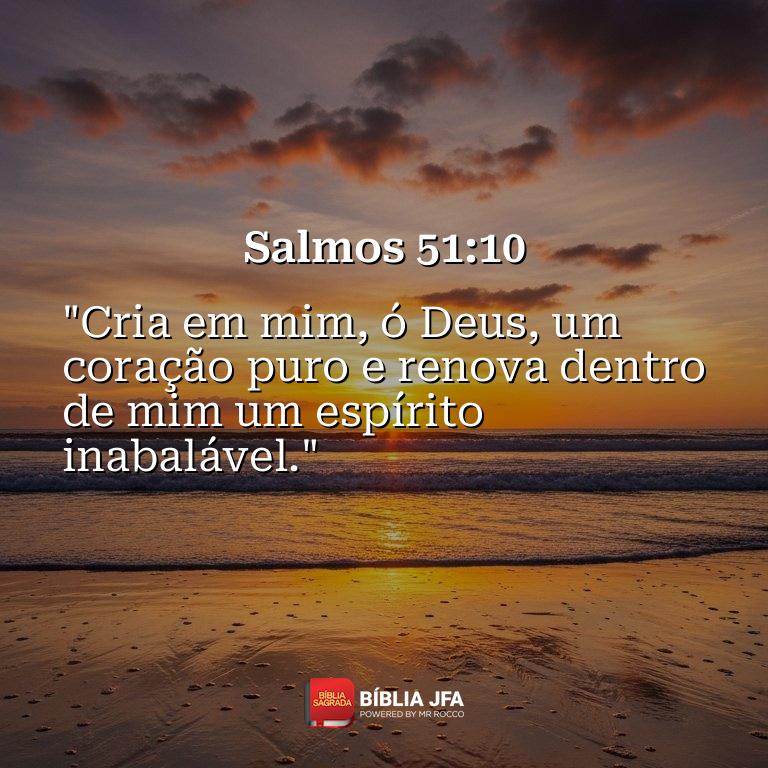 Imagem do versículo Salmos 51:10