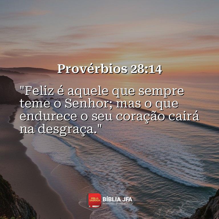 Imagem do versículo Provérbios 28:14