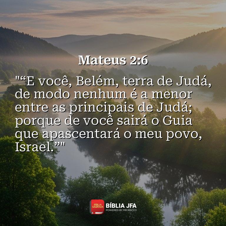 Imagem do versículo Mateus 2:6