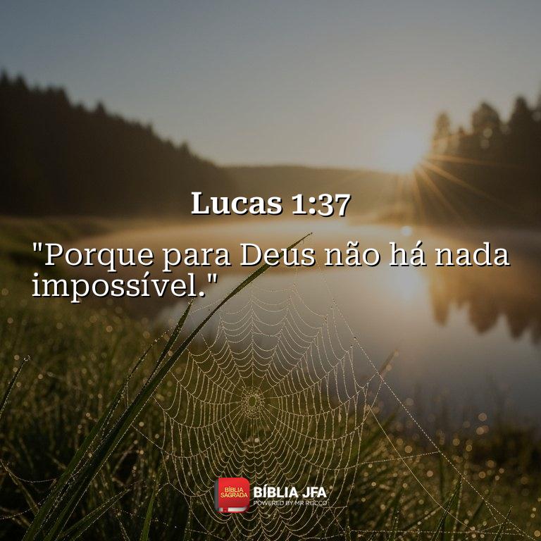 Imagem do versículo Lucas 1:37