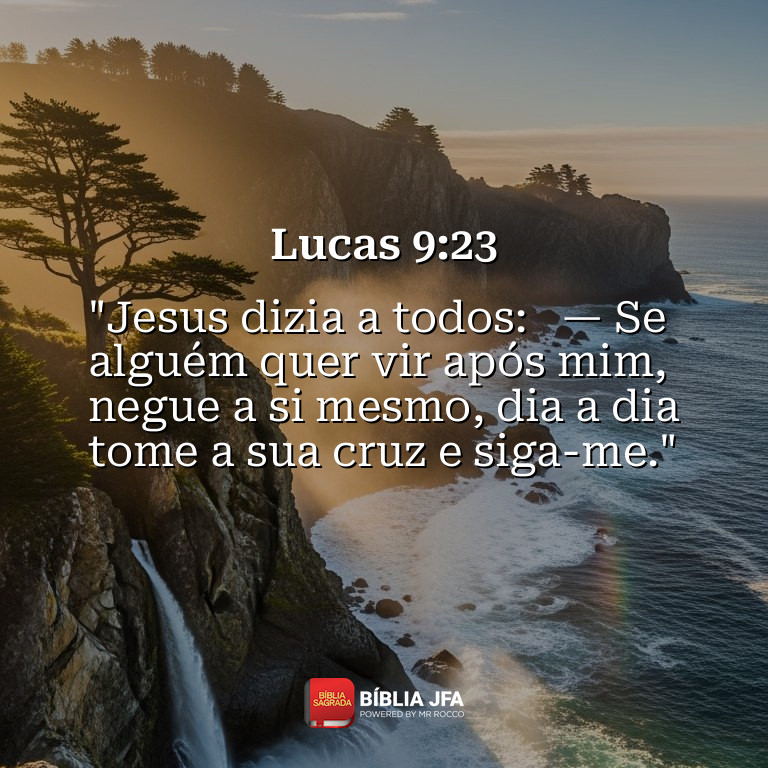 Imagem do versículo Lucas 9:23