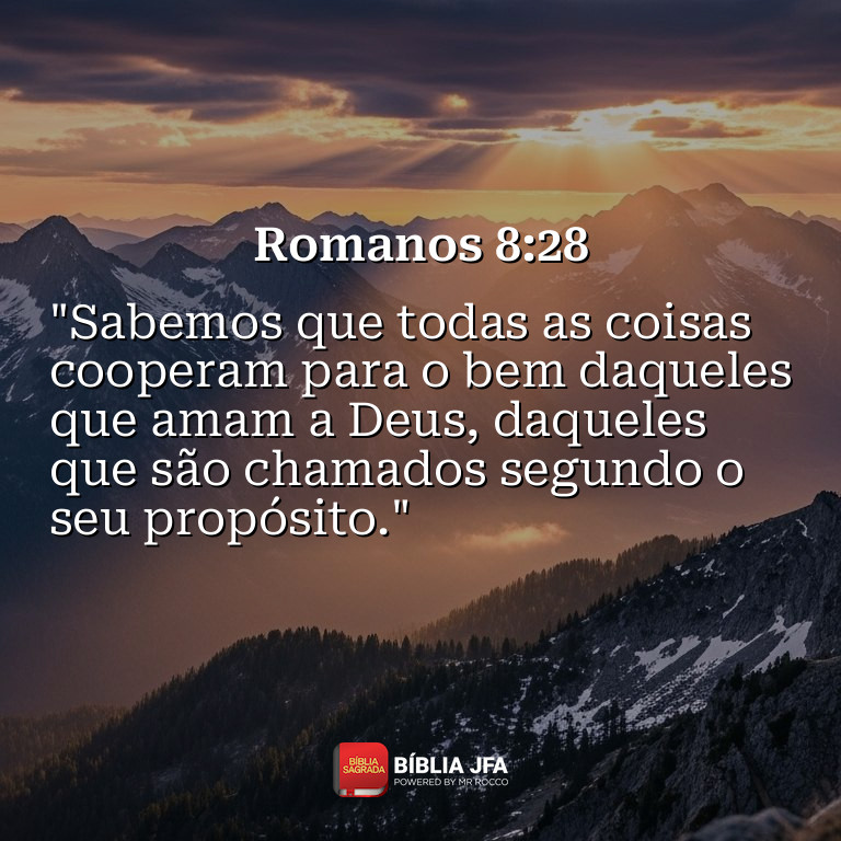 Imagem do versículo Romanos 8:28