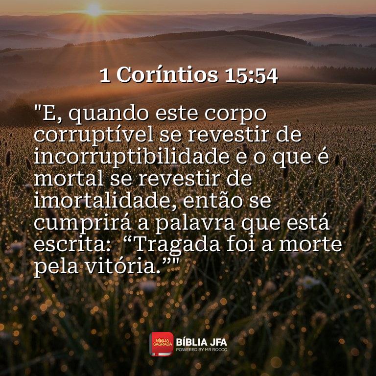 Imagem do versículo 1 Coríntios 15:54