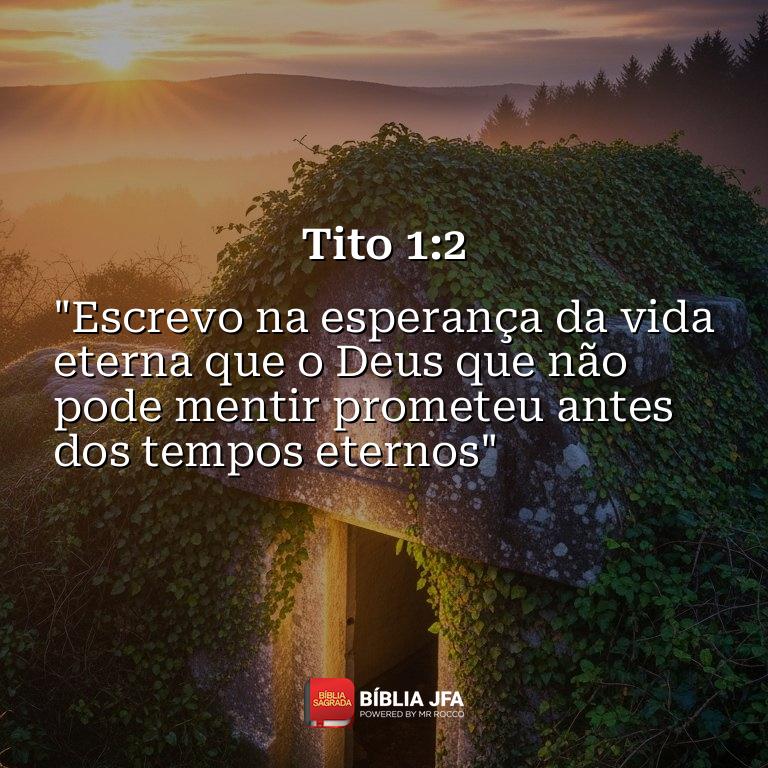Imagem do versículo Tito 1:2