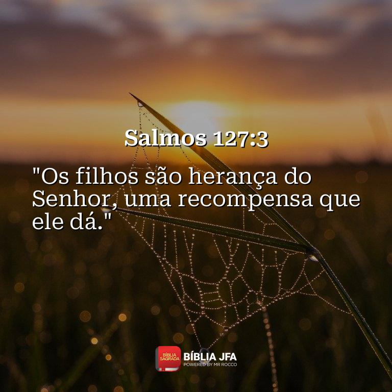 Imagem do versículo Salmos 127:3