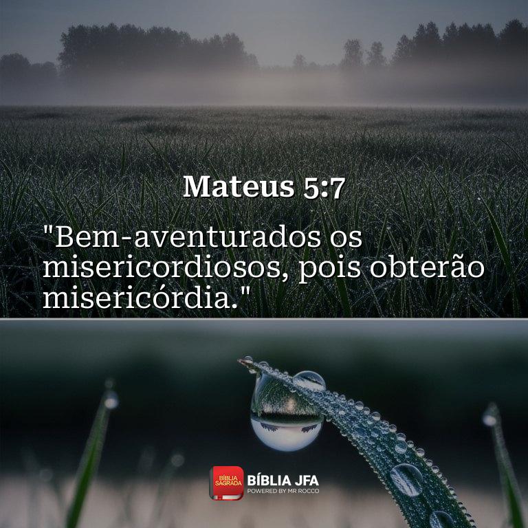 Imagem do versículo Mateus 5:7