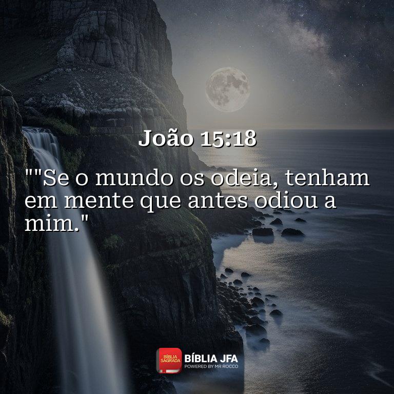 Imagem do versículo João 15:18