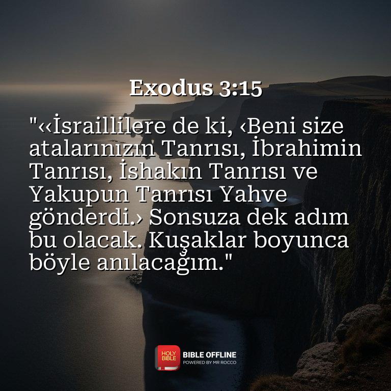 Imagem do versículo Exodus 3:15
